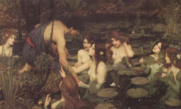 John William Waterhouse Hylas and the Nymphs (mk41) china oil painting image